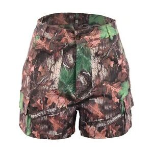 Women's Camouflage Cargo Shorts
